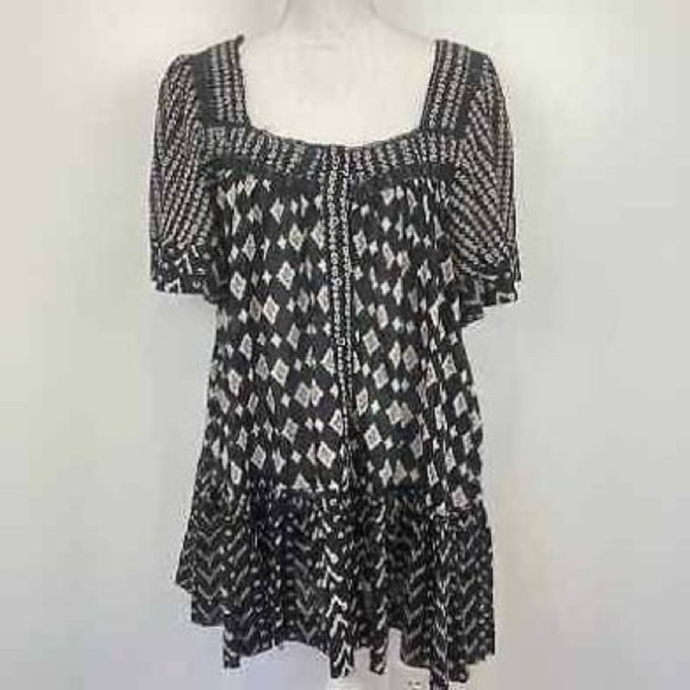 Free People Hearts Desire Printed Mini Dress